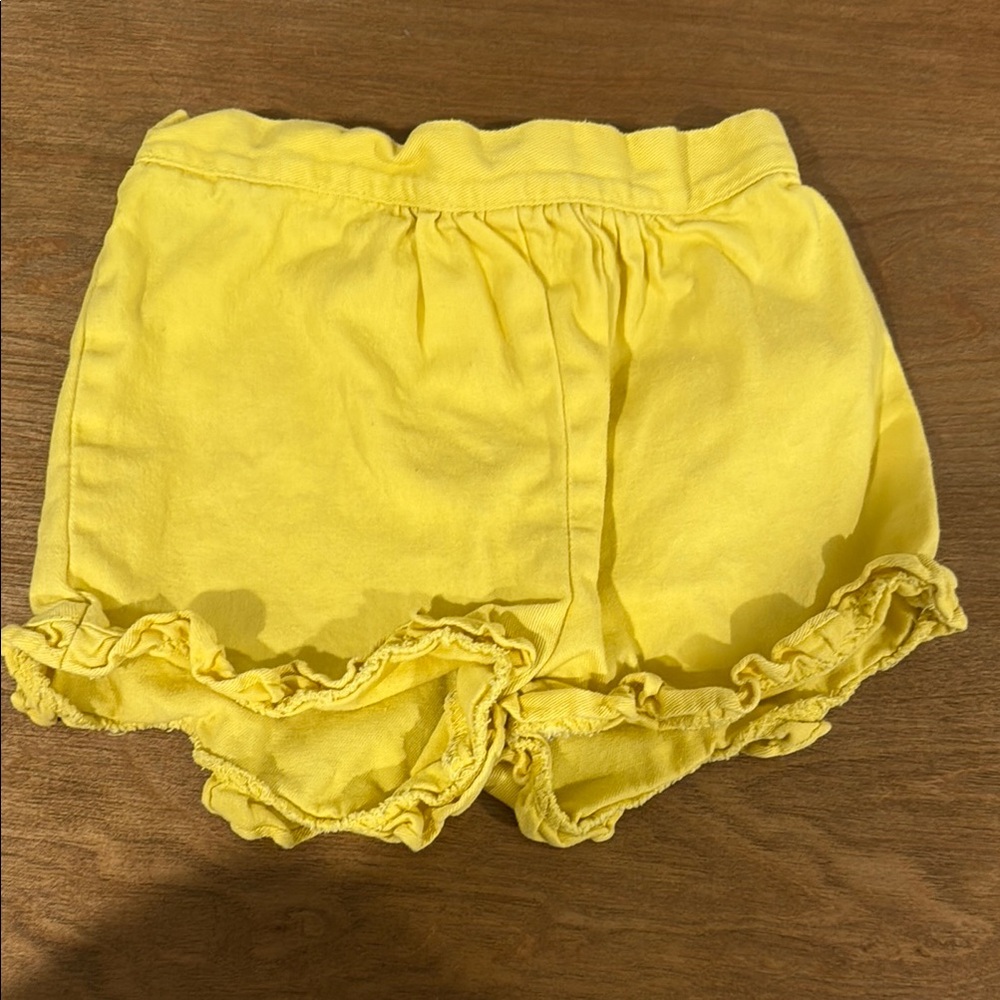 Park Bench Kids Yellow Shorts